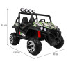 Grand Buggy Strong Lift dla dzieci Moro + Napęd 4x4 + Pilot + Bagażnik + Radio MP3 + LED