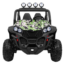 Grand Buggy Strong Lift dla dzieci Moro + Napęd 4x4 + Pilot + Bagażnik + Radio MP3 + LED