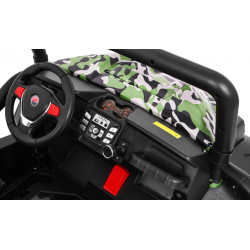 Grand Buggy Strong Lift dla dzieci Moro + Napęd 4x4 + Pilot + Bagażnik + Radio MP3 + LED