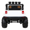 Auto na akumulator All Terrain dla dzieci Biały Terenówka typu jeep + Pilot + Światła Dźwięki