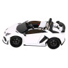 Lamborghini SVJ DRIFT dla 2 dzieci Biały + Funkcja driftu + Pilot + MP3 LED + Wolny Start