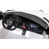Lamborghini SVJ DRIFT dla 2 dzieci Biały + Funkcja driftu + Pilot + MP3 LED + Wolny Start