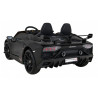 Lamborghini SVJ DRIFT dla 2 dzieci Czarny + Funkcja driftu + Pilot + MP3 LED + Wolny Start