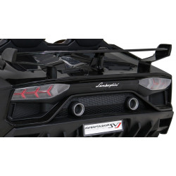Lamborghini SVJ DRIFT dla 2 dzieci Czarny + Funkcja driftu + Pilot + MP3 LED + Wolny Start