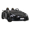 Lamborghini SVJ DRIFT dla 2 dzieci Czarny + Funkcja driftu + Pilot + MP3 LED + Wolny Start