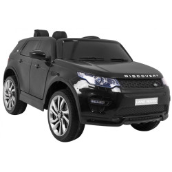 Land Rover Discovery dla dzieci Czarny SUV + Pilot
